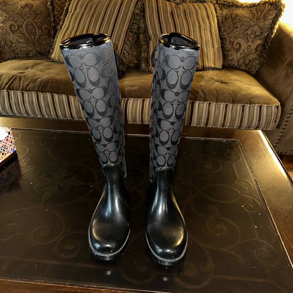 Coach Rain Boots - Picture 2 of 12